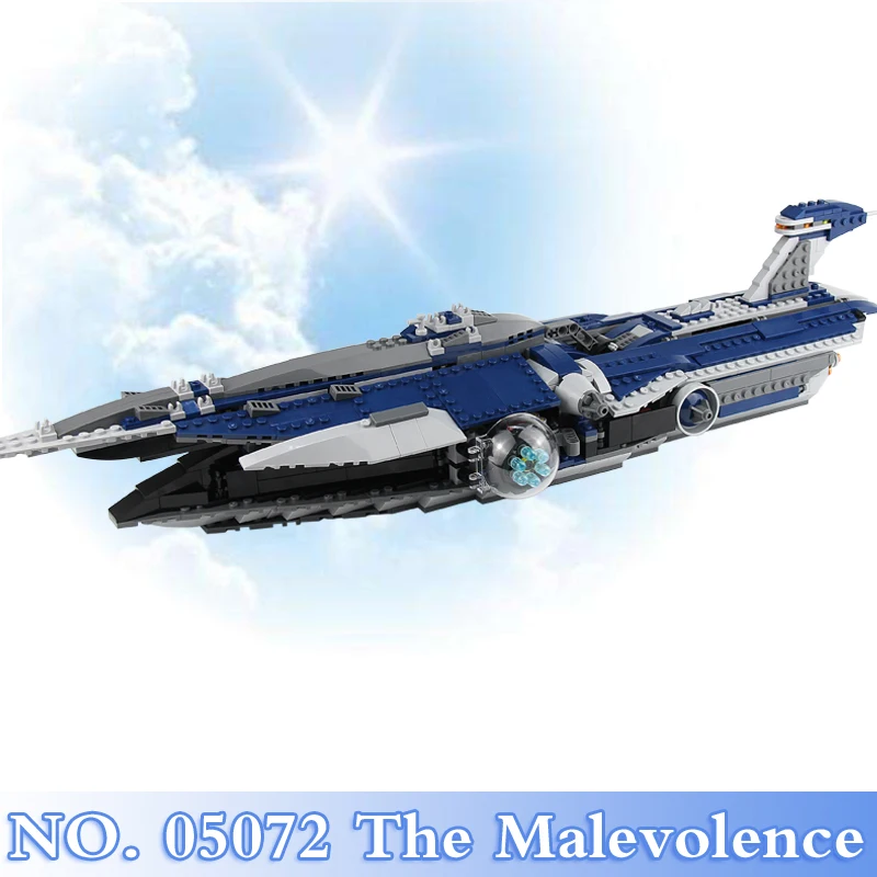 

Lepin 05072 1192Pcs Star War The Malevolence Figures Model Building Blocks Bricks Sets Compatible Legoing 9515 Toys For Children