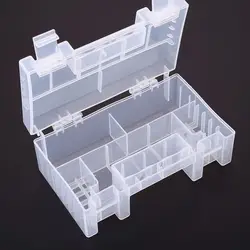 Ящик из прозрачного пластика для хранения аккумуляторов