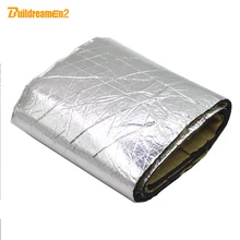 Buildreamen2 100 см X 200 см 8" X 40" Автомобильный термозвук из алюминиевой фольги, защитный материал, изоляционный хлопковый матрас