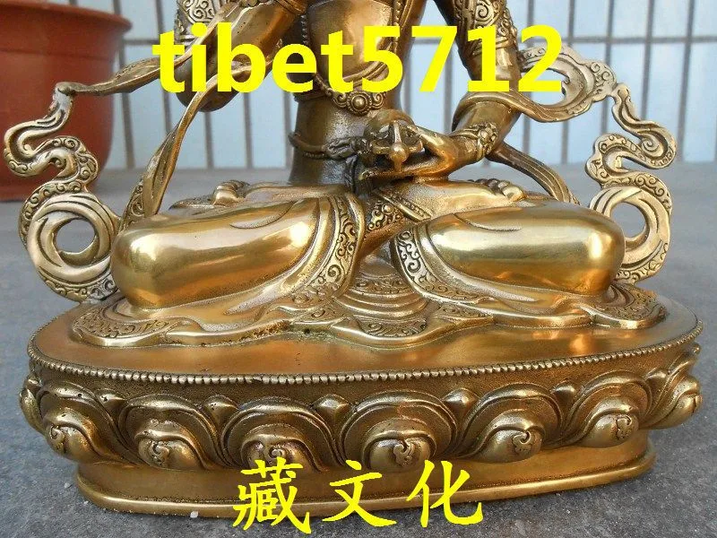 Бронзовая отделка Будда целебная статуя тибетская Буддийская бронза VAJRASATTVA ТИБЕТ EINZIGARTIG Vajrasattva целебная статуя