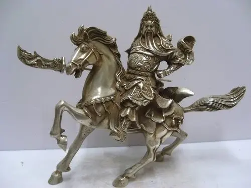 

Buddhist bronze guangong statue (A0314)