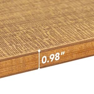 Thickened solid wood board