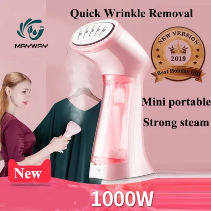 

Powerful Garment Clothes Steamer with High Capacity for Home and Travel MINI Handheld Steam Iron Ironing Steamer for Fabrics