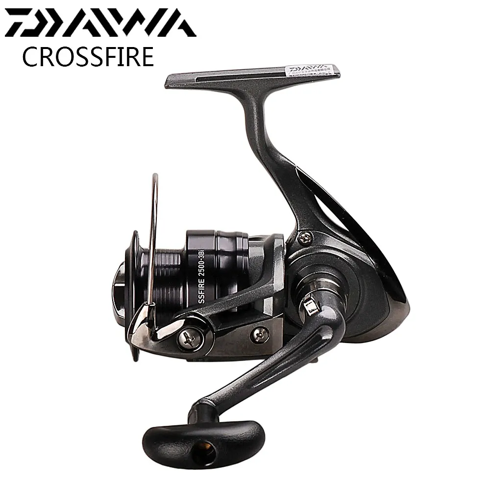 DAIWA CROSSFIRE Рыболовная Катушка 2500/3000/4000 3BB 5 3: 1 Морская для Спиннинга 100% Оригинальное