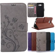 Кожаный чехол с узором для телефона Samsung Galaxy J5 J500 J500F TPU задняя крышка флип-чехол подставка кошелек сумка держатель для карт