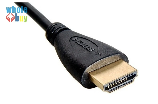 Высокоскоростной 0,5 м/1 м/1,5 м/2 м/3 м/5 м/10 м золотой HDMI к мини HDMI штекер-папа HDMI кабель 1,4 Версия 1080p 3D 200 шт/партия