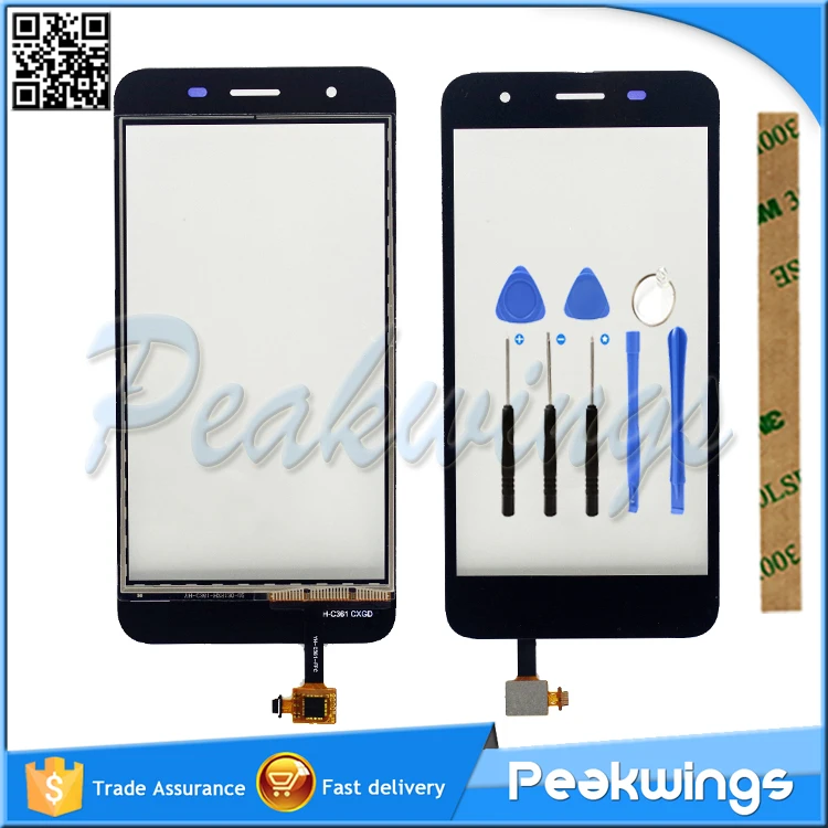 

Touch Screen For Micromax Q465 Canvas Juice 4 Touch Digitizer Panel Screen Replacement Black
