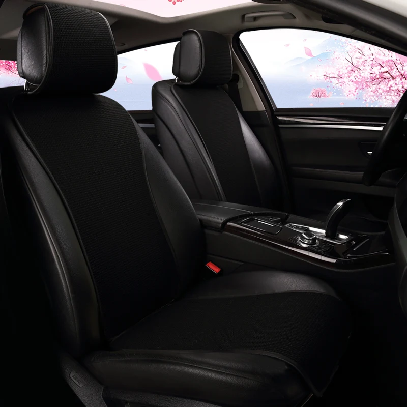 Car travel car seat cover flax seat cushion for Honda