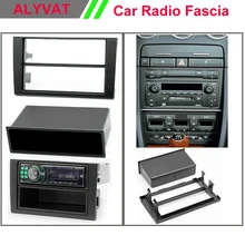 Авто CD DVD Радио панель установочная пластина приборная панель CD Панель для SEAT EXEO/AUDI A4 (B6), A4 (B7) 2002-2007 w/карман 1-DIN