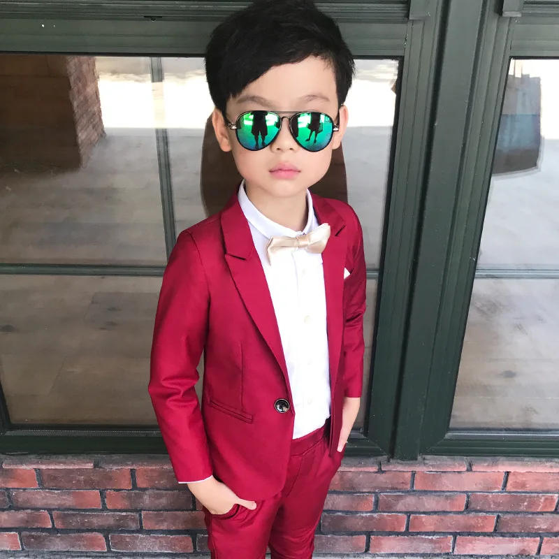 red blazer for baby boy