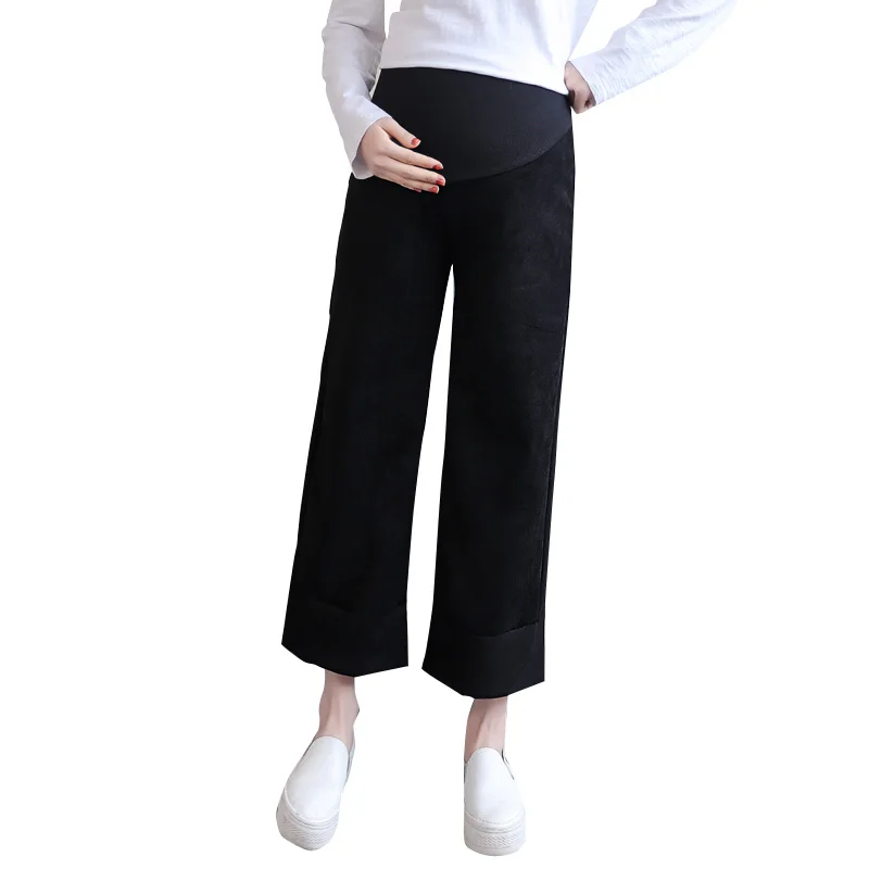 Summer Maternity Clothes Fashion Wide Leg Pants Maternity Clothing For