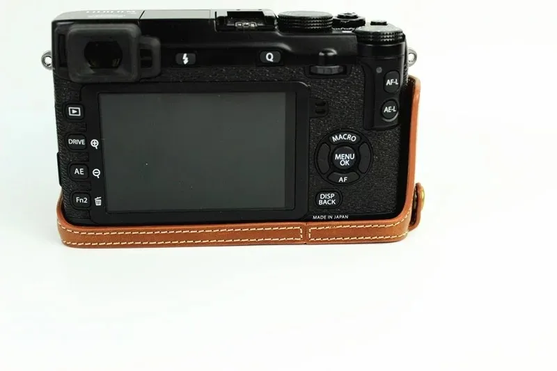 hiking camera backpack Fashional Camera Bag Case For Fujifilm XE2 X-E2 X-E1 XE1 PU Leather Half Body Set Cover With Battery Opening camera backpack for women