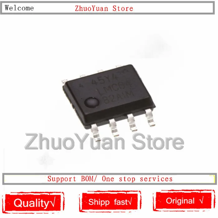 

10PCS/lot New original LMC64 LMC6482AIM LMC6482 LMC6482AIMX SOP-8 IC chip