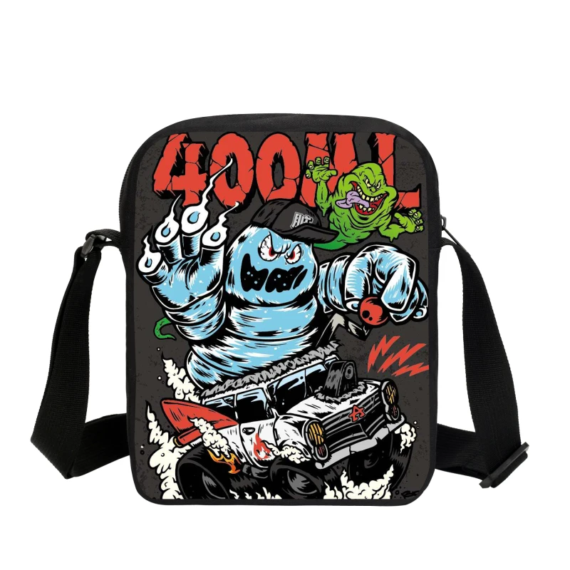 Hynes Eagle Ghostbusters For Girls Boys Small Sling Bags