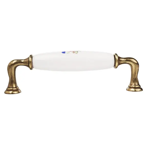 3.75'' 5'' Antique Bronze White Ceramic Flower Door Handles Cabinet Pulls Dresser Knob Hardware Rustic Kitchen Handles and Knobs 3.75'' 5'' Antique Bronze White Ceramic Flower Door Handles Cabinet Pulls Dresser Knob Hardware Rustic Kitchen Handles and Knobs