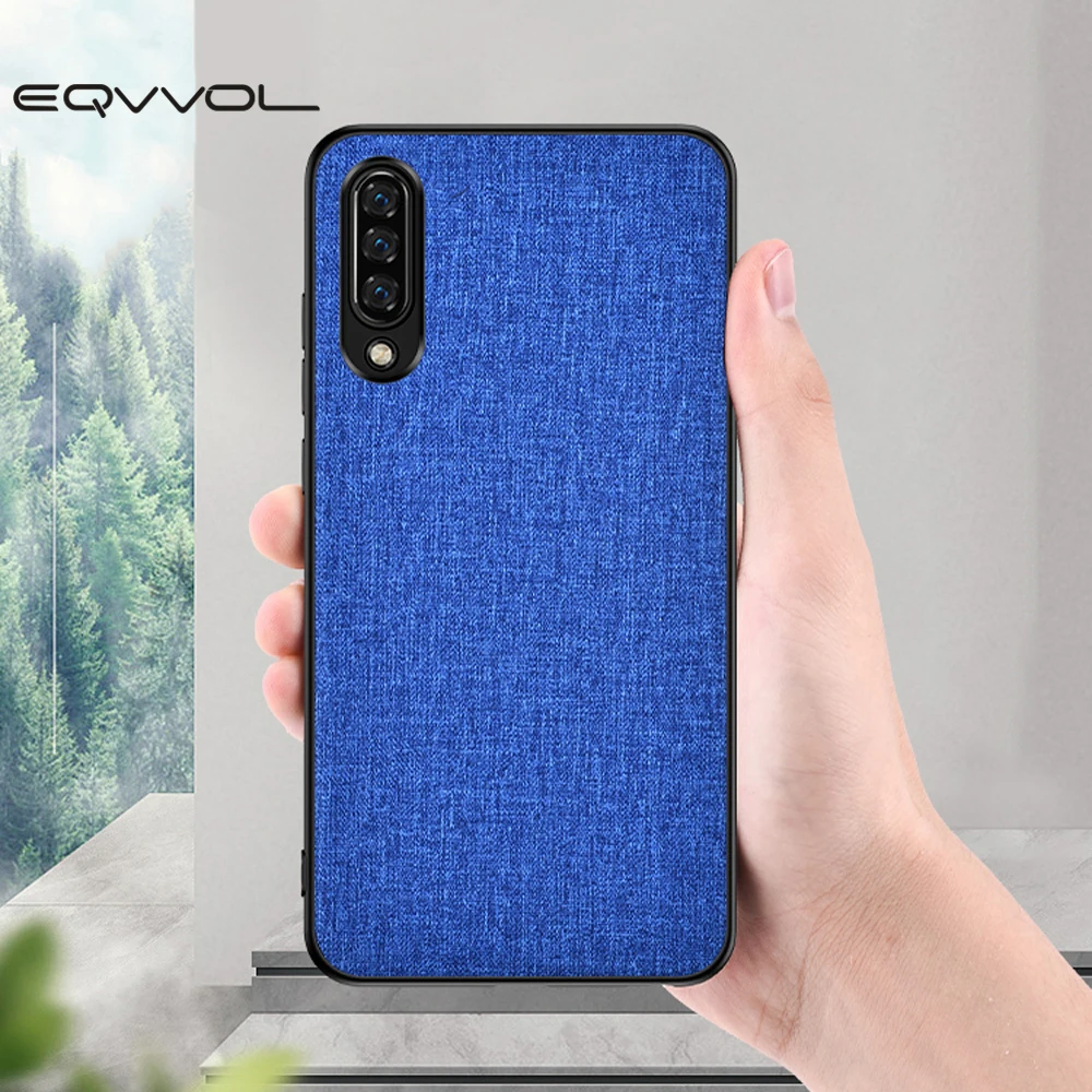 Eqvvol Ретро тканевый чехол для Xiaomi Mi 8 9 Pro A1 A2 чехлы Max 3 Текстурированный Redmi Note 5 6 7 S2