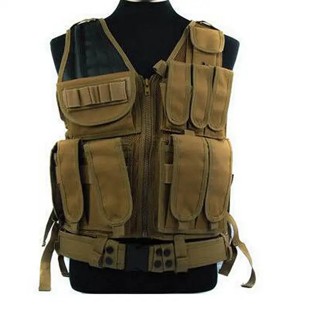 Buy Assault Tactical Combat Vest Pistol Mag Pouch