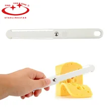 STARLINKSTAR 1 шт. белая сырорезка с пластиковой проволокой маслорезы для пиццы Foie Gras сыра ломтик кухонный инструмент для сыра
