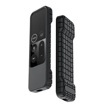 

Anti Slip Soft Silicone Case Protective Cover Skin Protector Replacement for Apple TV4-4K Siri Remote Control Controller Accesso