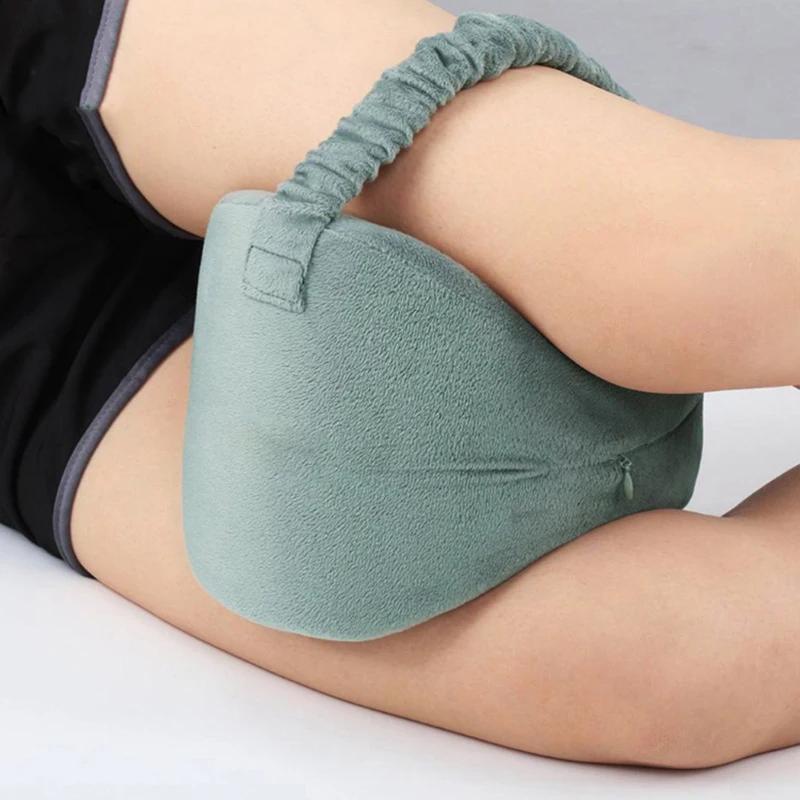 

5 Color Comfort Pure Memory Foam Knee Pillow for Sciatica Relief Back Pain Leg Pain Hip And Joint Pain with Washable Cover-30