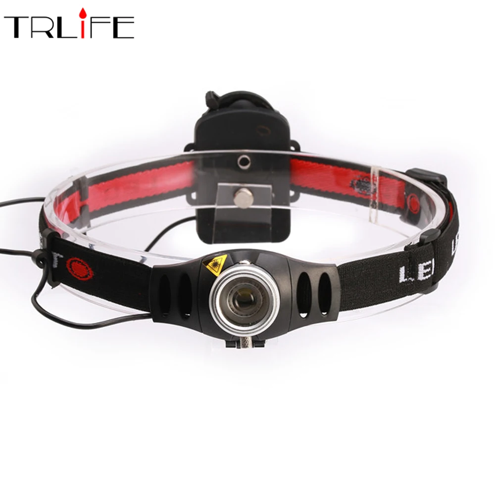 3mode 1800LM CREE Q5 LED Headlamp Zoomable Zoom Camping Head Light Torch Waterproof flashlights