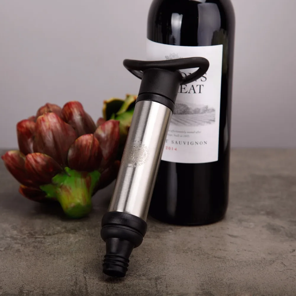 2027Day Delivery Homestia Vacuum Wine Saver Pump Wine Preserver with 2