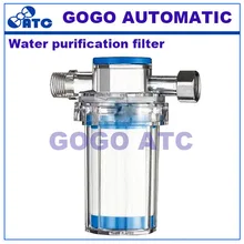 PVC água da torneira casa filtro de purificação de Água Ambientalmente amigável Frente a impureza ferrugem sedimentos filtro De tubulação de Água