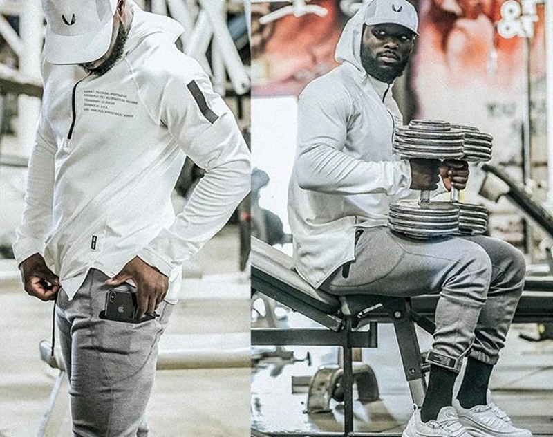 Hoodies Sweatshirts Casual Gyms Hooded jacket (11)