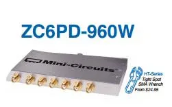 

[LAN] Mini-Circuits ZC6PD-960W-S + 700-1000MHz six SMA разделитель мощности