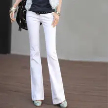 Джинсы Клеш клеш, женские джинсы, весна-осень, стильные джинсы с эффектом пуш-ап, женские обтягивающие джинсы, черные, белые, модные джинсы