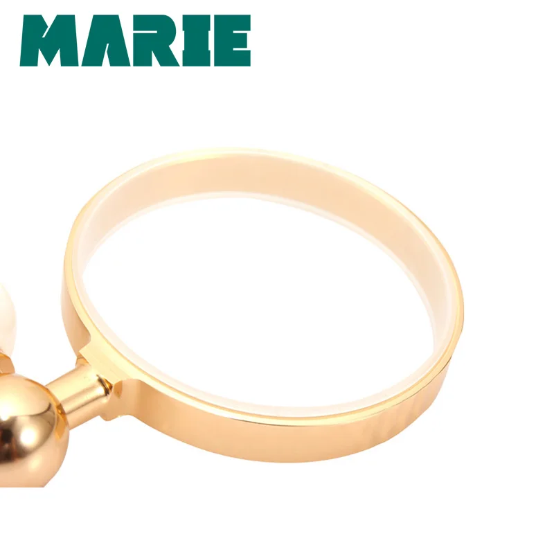 Toilet Brush Holders Wall Mounted Bathroom Accessories Gold Plated Bathroom Decoration Accessory Bathroom Products