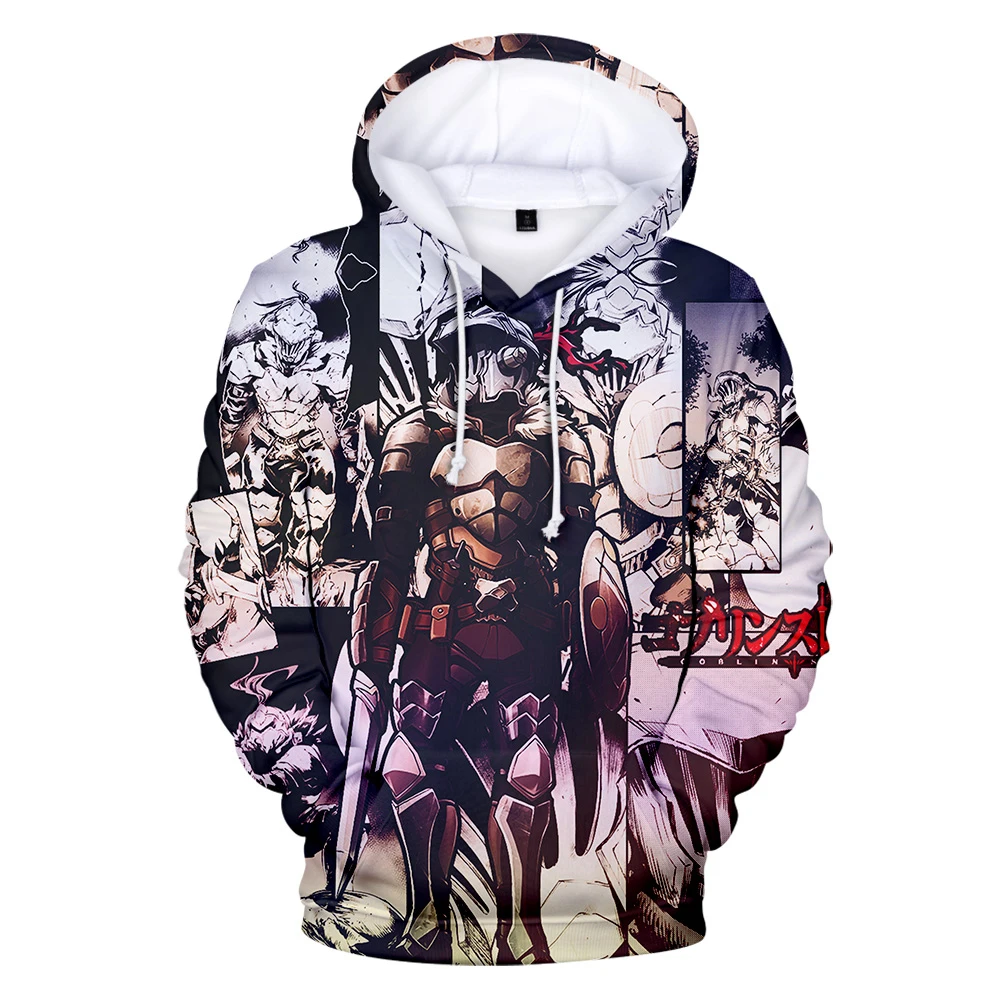  Fashion Hoodies Goblin Slayer Comic Fashion 2019 Hot 3D Hoodies Men Women Fall Winter Casual Goblin