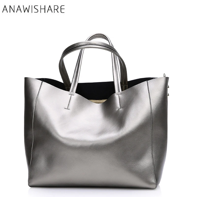 Женская сумка на плечо ANAWISHARE из натуральной воловьей кожи|bolsa feminina|genuine leather shoulder
