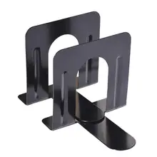 1 пара, держатель для книг, простой стиль, металлические железные книгодержатели, поддержка, держатель, Нескользящие настольные подставки для книг, офисный Органайзер, студенческие принадлежности