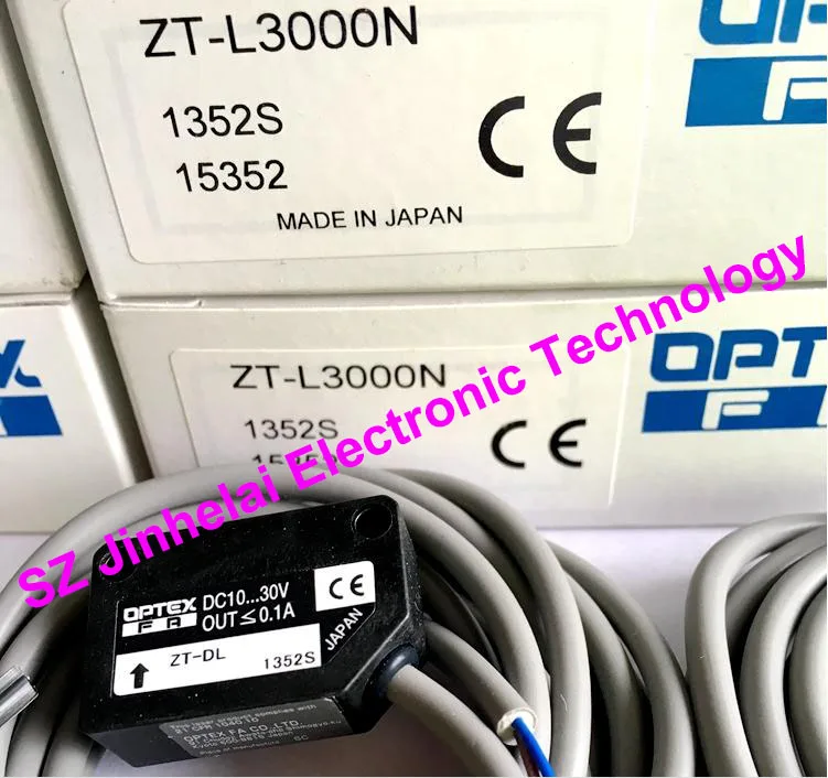 

New and original ZT-L3000N OPTEX Laser sensor, Photoelectric switch