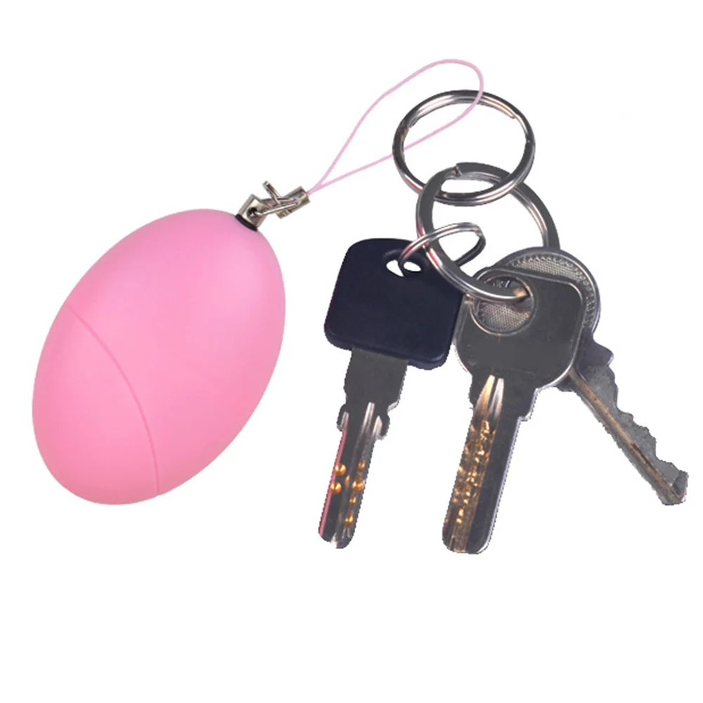 

High Quality Self Defense Keychain Personal Alarm Emergency Siren Song Survival Whistle Device Girl Women Security Protect Alert