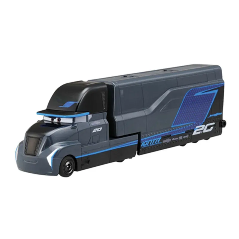 Disney Pixar Cars 3 Новые Молния Маккуин 29 см Джексон Storm Мак дядя грузовик Diecast металлического сплава и Пластик модель автомобиль Игрушечные лошадки - Цвет: Jackson Storm