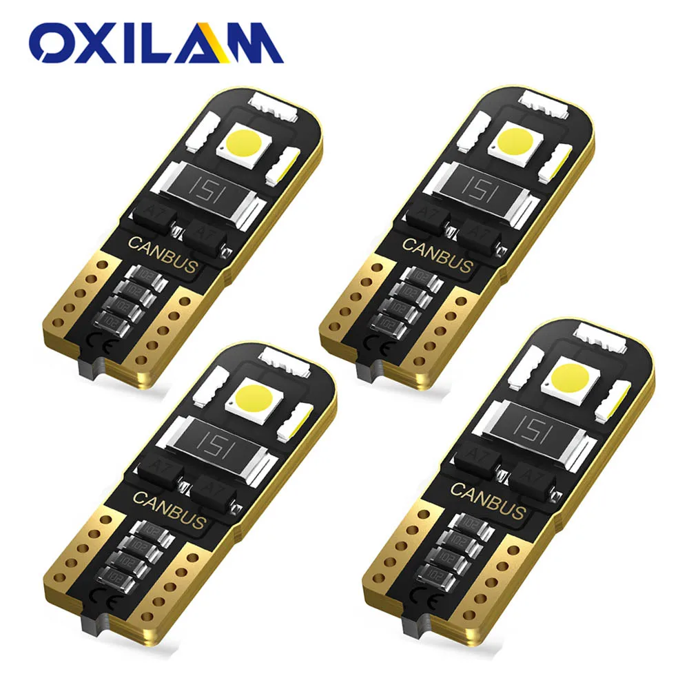 4x Canbus светодиодный габаритный фонарь T10 W5W 168 194 для Mercedes Benz W210 W212 W205 W124 W203 AMG C E SLK GLK
