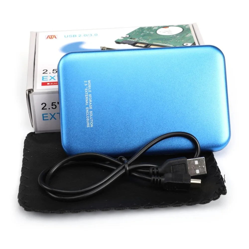 

Shockproof 2.5 Inch SATA to USB3.0 Hard Disk Enclosure Aluminum Alloy Super Speed External Mobile Hard Disk