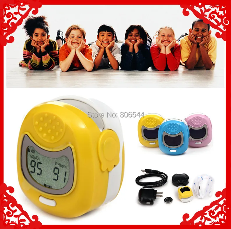 

CE FDA- Kids Fingertip pediatric pulse oximeter Spo2 Monitor for children Spo2 monitor for children use