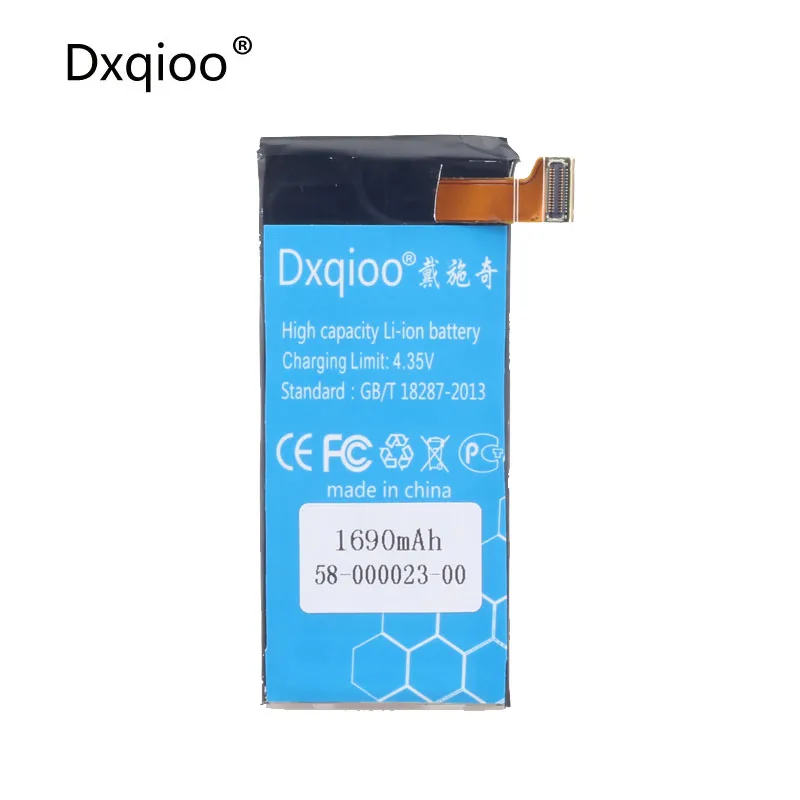 Dxqioo 58 000023 00 аккумулятор подходит для amazon P11GT6 01 N01 1690 мАч|Аккумуляторы мобильных