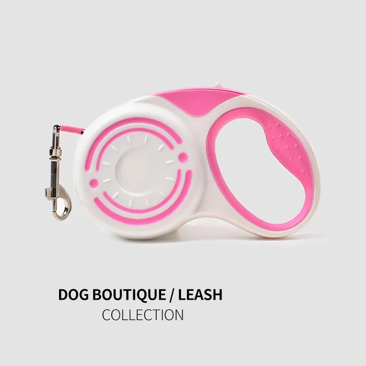 

2019 Pet Automatic Retractable Tractor Pet Articles 5 Meters Dog Traction Rope Pet Traction Rope Manufacturer Factory Selling