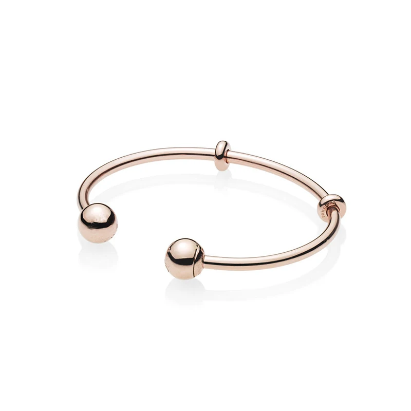 MYBEBOA Unique Design Hot Sale Rose Golden Color Open Bangle, Original Logo Cap Bangle & Bracelet Fashion Jewelry For Women Men MYBEBOA Unique Design Hot Sale Rose Golden Color Open Bangle, Original Logo Cap Bangle & Bracelet Fashion Jewelry For Women Men