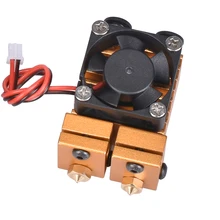3D printer part All metal for 3D Chimera Hotend Kit Dual Color 2 in 2 out Extruder Multi-extrusion V6 Hotend Bowden 0.4/1.75mm 3D printer part All metal for 3D Chimera Hotend Kit Dual Color 2 in 2 out Extruder Multi-extrusion V6 Hotend Bowden 0.4/1.75mm