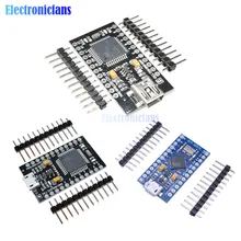 Pro mikro ATmega32U4 ATMEGA32U4-AU 3.3V 8MHz 5V 16MHz devre kartı modülü Arduino için değiştirin ATmega328 için Leonardo Mini usb arayüzü