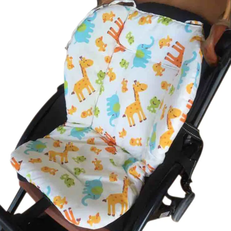 Безопасный детский автомобиль мягкий коврик для коляски модная Коляска Подушка, чехол для сиденья Детская Пеленка-подкладка матрас коляска аксессуары для коляски - Цвет: C1