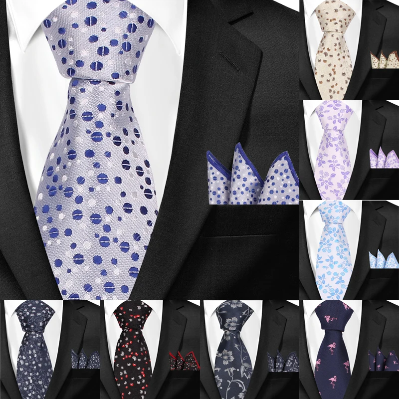 

Men Necktie Tie Classic Dots Men Ties Brand Fashions Mens Jacquard Woven Ties For Men Casual Floral Neck Tie Gravatas Corbatas