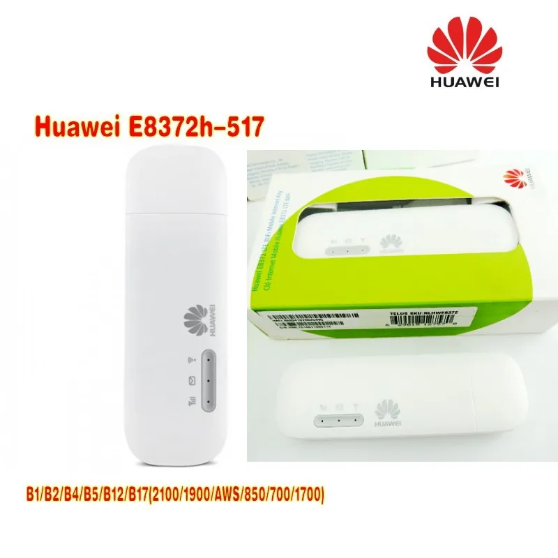 Unlocked Huawei E8372 150Mbps Modem E8372h-517 4G
