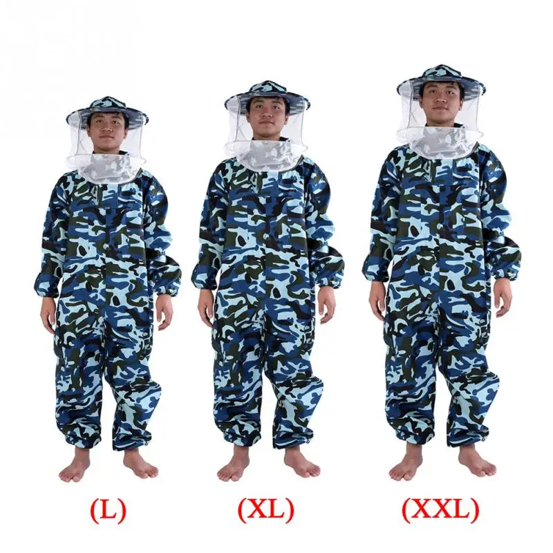 

Clothes Pants Veil Bee Protecting Dress Camouflage Beekeeping Suit Protective Safety Clothing Beekeeper Bee Suit Smock