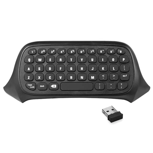 Special Offers 47 Keys Wireless 2.4G Practical Mini Handheld Keyboard Gaming Message Gamepad Keyboard For XBOX ONE S Controller Drop shipping  